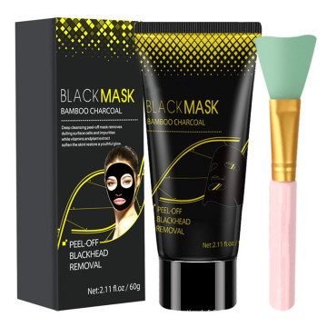Vente en gros de nettoyage en profondeur du masque facial pour le nettoyage en profondeur des points noirs au charbon